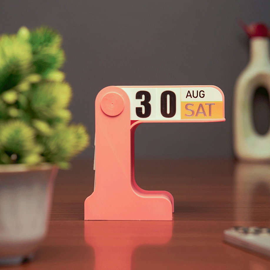 FlipDate Desk Calendar