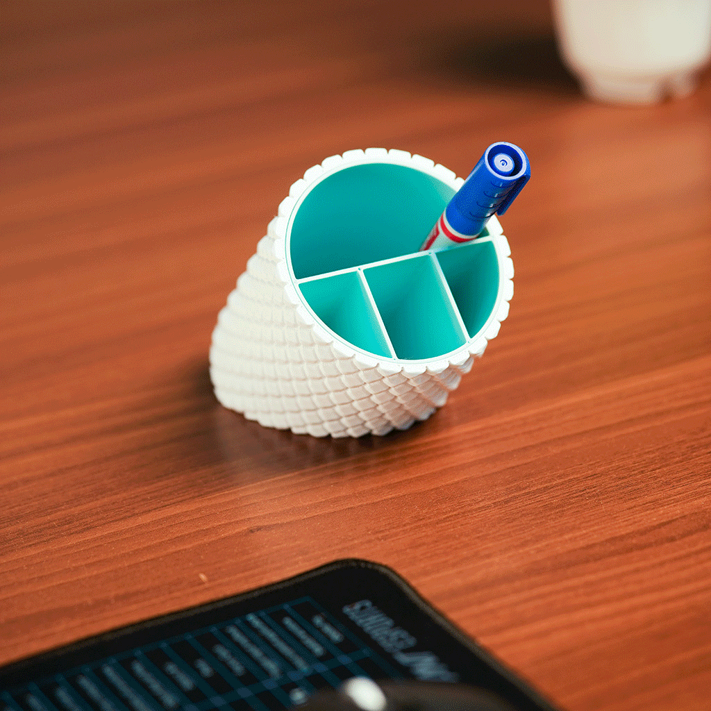 Tilt Hexa Desk Organizer